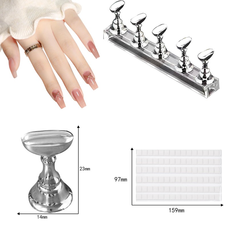 Beauty Player Nail Stand, Nail Tip, Fixing, Clay Tip Stand,