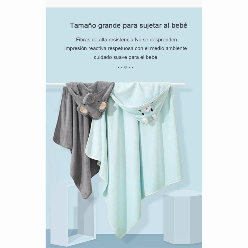 Ugaaiya Toalla Para Bebe Animales Niños Divertidos Franela Frazada