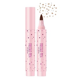 MIRUOKOU [Popular] Freckle Makeup, Tear Spots Pen, Scalloped on Face, Won't Fall Off, Natural and Realistic, Freckle Makeup, Multiple Hemorrhoid Makeup, Beginners Waterproof, Sweatproof, Non-Fading, Smearing, Beautiful Teardrop Crop Pen for Beginners (01# Soft Brown)