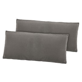 BaSaTex Twin Pack, Cashmere Touch Cushion Covers In 4 Sizes - Similar to Nicky Teddy Corals Fleece
