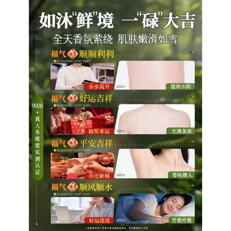 Grapefruit Leaf Good Luck Shower Gel [Hong Kong Ciyun Shuiyuuyue
