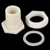 M METERXITY Bulkhead Fitting - Water Tank Connector, ABS Plastic