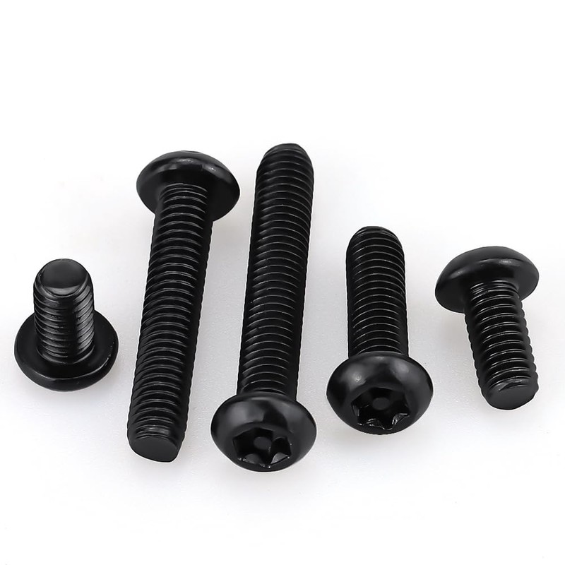 M6-1.0 x 16mm Tamper Proof Button Head Security Screws, Stainless
