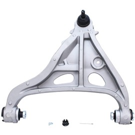 Detroit Axle - Front Left Lower Control Arm for Ford 2004-2008 F-150, 2006-2008 Lincoln Mark LT Driver Side Lower Control Arm with Ball Joint Assembly 2007 Replacement