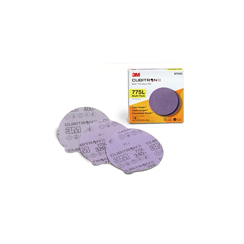 3M Stikit Disc 775L, 87430, Multi Pack, 5 in x