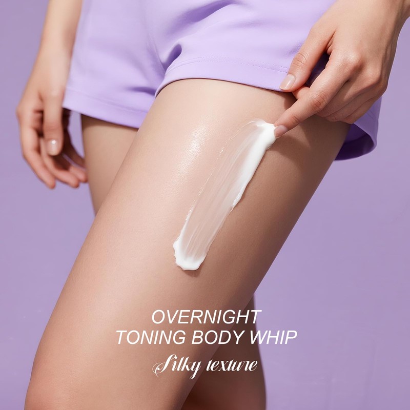 Qomilax Overnight Toning Whip - Skin Tightening Cream for Body