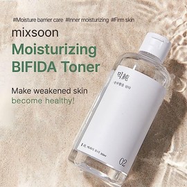 MIXSOON Bifida Toner - Tónico Facial Hidratante con Bifida Ferment Filtrate 150 ml, Skincare Coreano para Rostro, Piel Seca, Mixta o Sensible, Sin Fra
