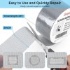 Secopad Grey Window Screen Repair Tape, 2IN X 30FT (360IN)