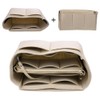 Felt Bag-in-Bag with Detachable Dividers, Inner Pocket, Large Capacity, Convenient,