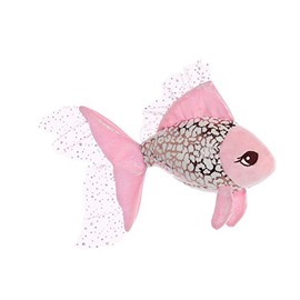 Aurora - Sea Sparkles - 9" Fancy Fins Cheetah Pink