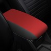 AOMSAZTO Console Covers for 2014-2019 Toyota Corolla Black with Red