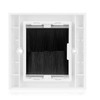 TNP Brush Faceplate Faceplate Wall Plate - Single Gang Cable