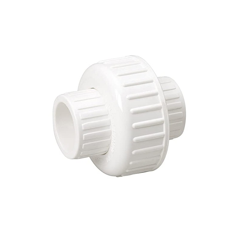 B and K 164-635 PVC Schedule 80 Solvent Unions, 1"