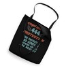 Angel Number 444 Protection Numerology Personal Number 444 Tote Bag