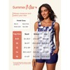 Summer Mae Womens Tankini Swimsuits Ruched Tummy Control Bathing Suits