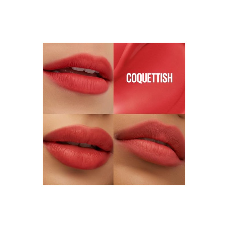 Maybelline Super Stay Teddy Tint, Tinta para Labios Mate Difuminado,