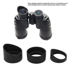 3pcs Rubber Eye Cover Protective Binoculars Eyepiece Eyecups for 32-35mm for AmScope SW SM ZM Microscope