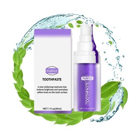 Purple Toothpaste, White Teeth, Purple Teeth Whitening Toothpaste, Purple Teeth Whitening Toothpaste, Purple Toothpaste, White Teeth