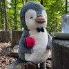 Mr. & Mrs. Panda Cuddly Toy Penguin with Ladybird -