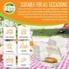 Raj Eco To Go Containers Compostable Clamshell Disposable, [8x8" 50-Pack]