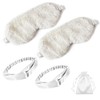 Gift Set Includes Ultra-Soft Faux Fur Eye mask with Headband