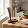 Starfa Wooden Incense Holder, 2 in 1 Burner with Long
