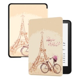 Huasiru Case for All-New Kindle Paperwhite with 6.8" Display (11th Gen-2021 Release Only - Will Not fit Prior Generation Kindle Devices) with Auto Wake/Sleep, Paris