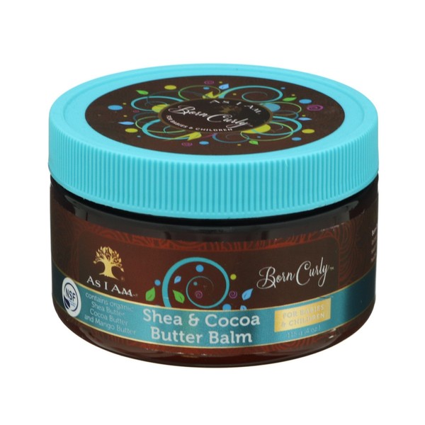 As I Am Born Curly Shea And Cocoa Butter Balm
