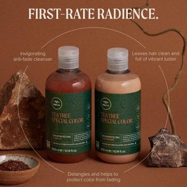 Tea Tree Special Color Conditioner, Acondicionador que hidrata y desenreda, Protege el color del cabello, Ideal para cabello teñido, 300 ml
