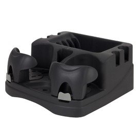 GO GEAR Vehicle Mini Console, Cup Holder & Organizer for Cars, Trucks, SUVs and More, Black (EMIC-BLA)
