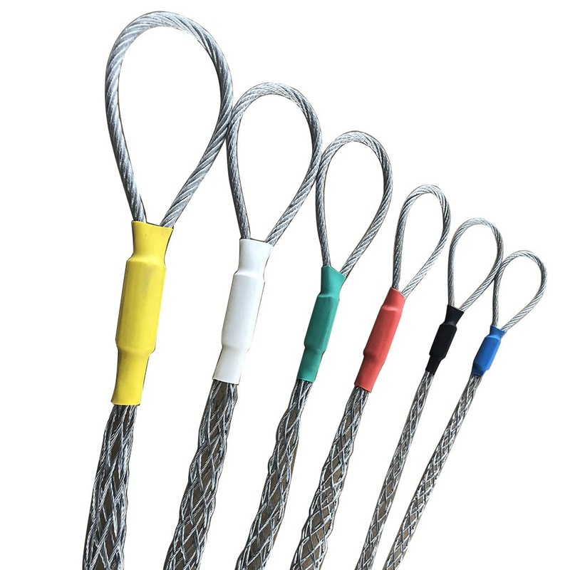 HEYLULU Anti-slip Pipeline Cable Puller Electroplating Pull Handle Metal Cable