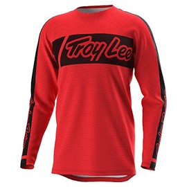 Troy Lee Designs Offroad Motocross Dirt Bike ATV Motorcycle Powersports Racing Jersey Shirt for Men, SE Pro Air (Vox Red, MD)