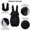 Pet Carrier Backpack,Adjustable Neck Circumference and Front Carriers,Widened Shoulder Strap,Adapt