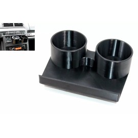 3D Motorworks LAND ROVER RANGE ROVER P38 1995-2002 CUP HOLDER IN DASH - BLACK PLASTIC LRN32685