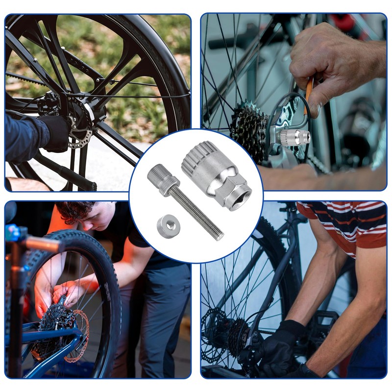 Bicycle Bottom Bracket Remover, Tool Crank Puller Remover, 24 mm