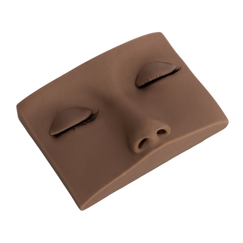Lash Mannequin Head with 3 Pairs Replaceable Eyelid Silicone Eyelash