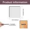 48 pcs Sublimation Square Coaster Blanks Products Bulk MDF Sublimation