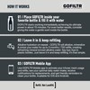 GOFILTR Alkaline Water Infuser - 9.5 pH + Electrolytes for
