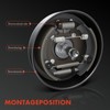 Frankberg 2 x Wheel Brake Cylinders Rear Axle Compatible with