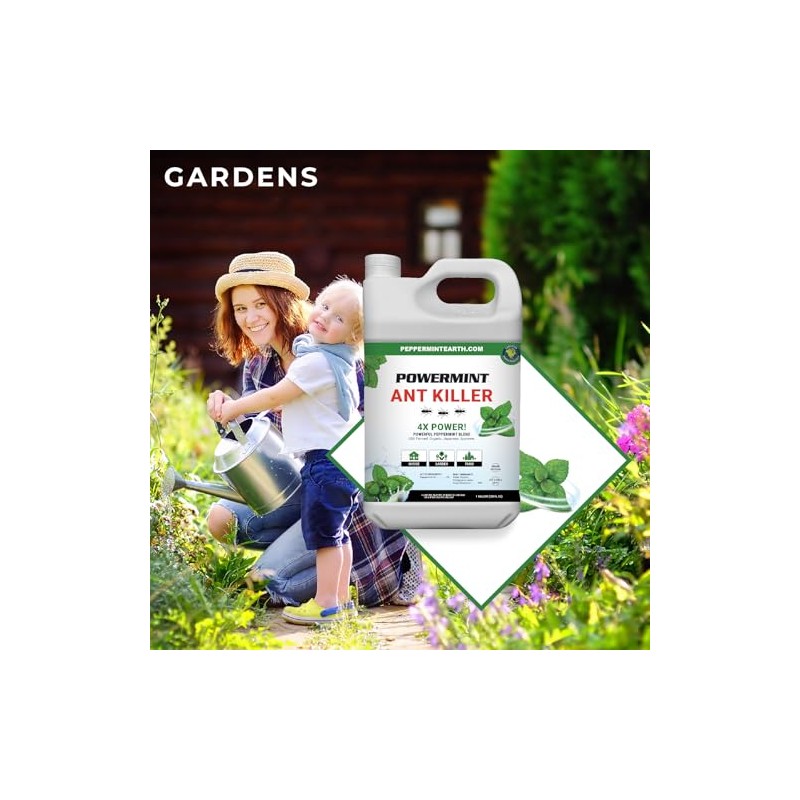 Powermint Peppermint Oil Ant Killer Spray (1 Gallon)