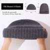 TOP-EX XL/XXL Unisex 100% Merino Wool Fisherman Beanie Hats for