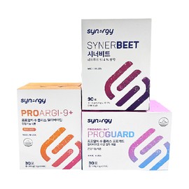 3 types of Synergy one pack (Prorgi Multivitamin + Proguard + Synerbit) 4 types of one pack / 시너지 원팩 3종 (프로알지멀티비타민 + 프로가드 + 시너비트) 원팩 4종