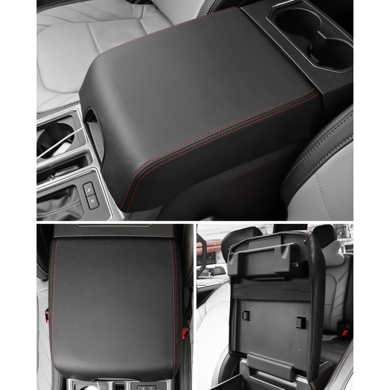 INTGET Center Console Cover for Ford F150 Accessories 2015-2020 2016