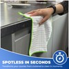 Towelogy® Pack of 6 Microfibre Dishcloths Large 30x30cm Lint-Free Kitchen