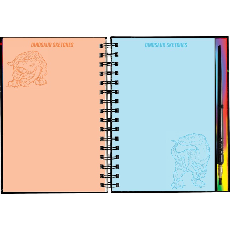 Scratch and Sketch Extreme! Dinosaurs: An Art Activity Book