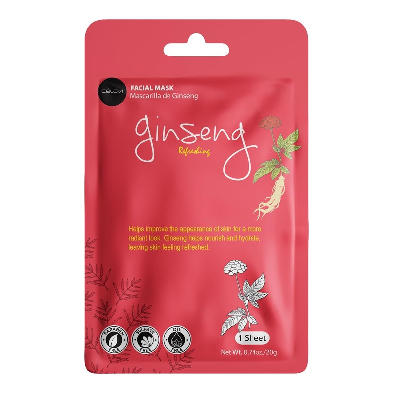 Celavi Essence Facial Mask Paper Sheet Korea Skin Care Moisturizing