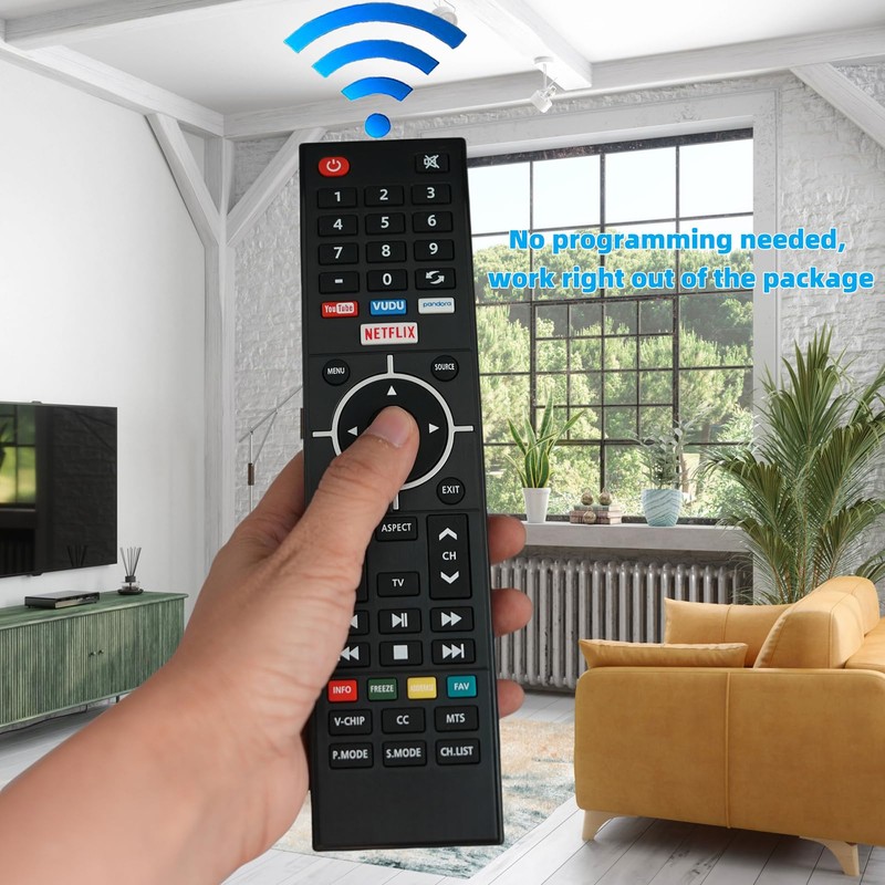 KY49C-178F Remote Control Compatible for Element LED TV ELSJ5017 ELSW3917BF