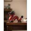 Large Chinese Feng Shui Dragon Statue Home Decor Office Decor