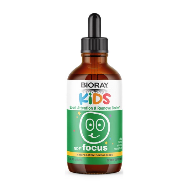 BIORAY BIORAY Kids NDF Focus, Citrus - 4 fl oz
