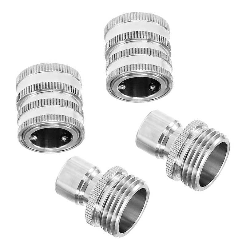 Pressure Washer Adapter Kit Stainless Steel Quick Connect Set M22